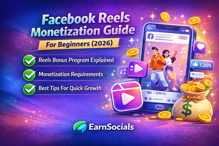 Facebook Reels Monetization Guide For Beginners (2026)