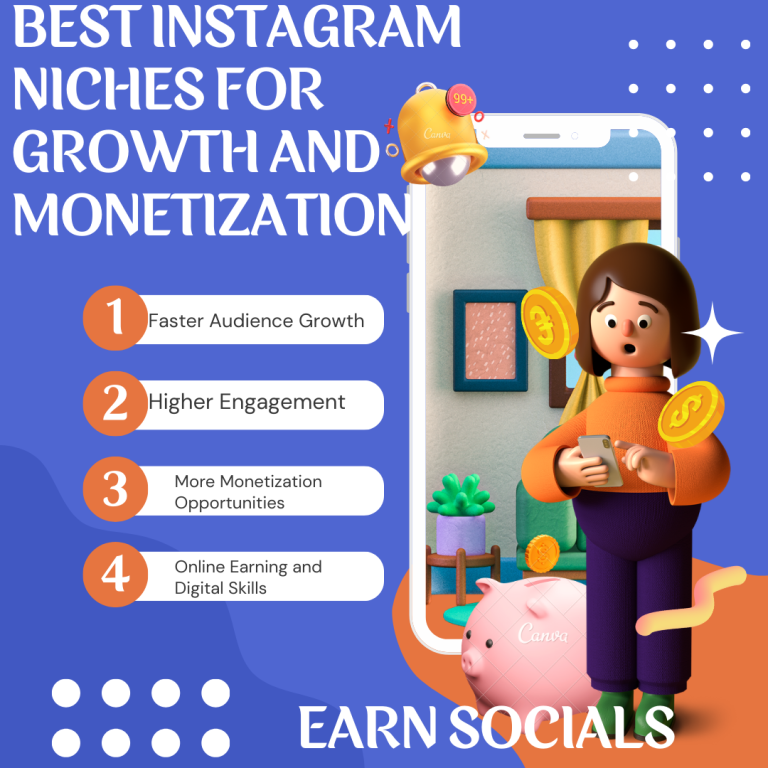 best instagram niches for growth and monetization instagram niche audience targeting infographic profitable instagram niche ideas instagram niche growth strategy