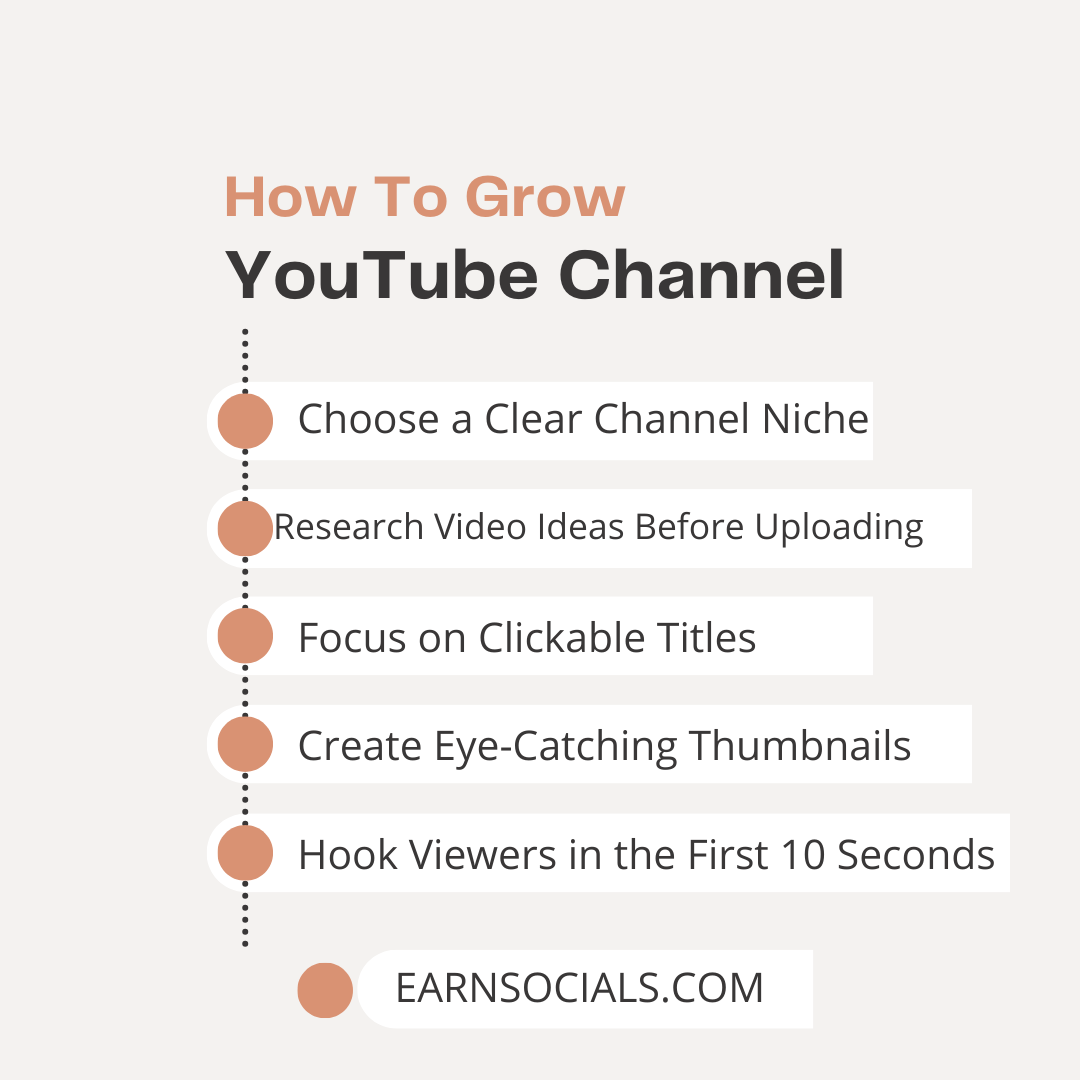 How To Grow a YouTube Channel From Zero
