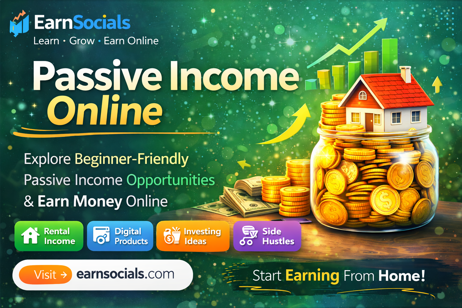 Passive Income Online-home-imej