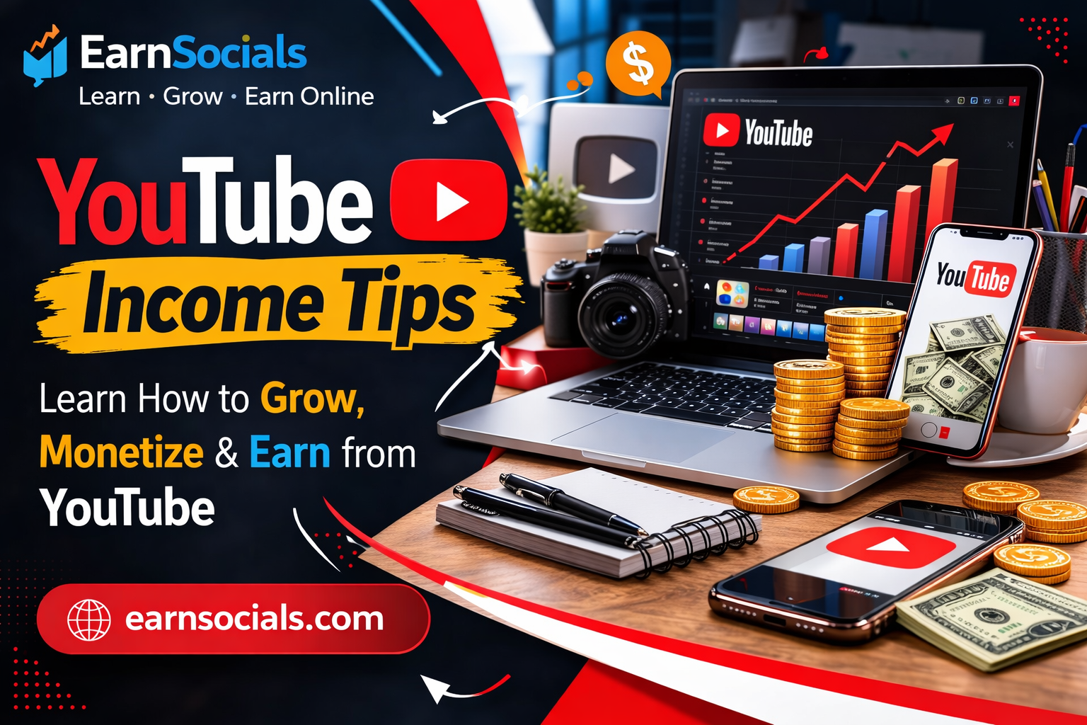 YouTube Income Tips